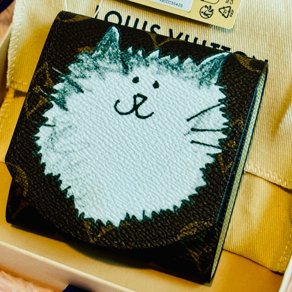 💎✨Louis Vuitton Notepad Pouch GI1392 Catogram 💎✨